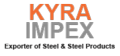 Kyra Impex: Seller of: steel, steel scrap, copper, brass, steel products, angles, iron, metal, coil. Buyer of: steel coils, steels plates, ppgi sheets, pp coil, pipes gi, gi products, metals, steel scrap, cooper.
