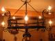 B.M.S. Chandeliers: Seller of: solid iron chandeliers, wall type chandeliers.