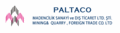 Paltaco Mining and Quarry Co.: Seller of: travertine, marble, chrome ore, software, hardware.