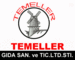 Temeller Gida San Tic Ltd: Seller of: wheat flour. Buyer of: wheat.