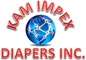 Kam Impex Diapers Inc.: Seller of: made in usa baby diapers, bale diapers 95% usable, price 00675usd, we are manufacturers wholeseller. Buyer of: we export to africa midle east, haiti fiji islands pakistan, call us today for quote, we only deal with usacanadian, products.