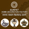 Sunfat Home Decoration Factory: Seller of: home decor items, home decor, luxury home decor, antique home decor, home gift, antique crafts, antique candle holder, home ornament, resin crafts.